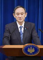 Suga declares state of emergency amid rampant virus infections