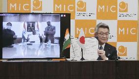Japan-India 5G cooperation