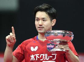 Table tennis: national men's singles