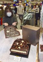 Valentine's Day campaign at department store in Osaka