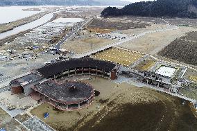 School building engulfed by 2011 tsunami in Japan