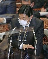 Japan's lower house budget committee session