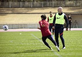 Football: Kashima Antlers preseason training