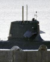Japan submarine collides with commercial ship off Shikoku