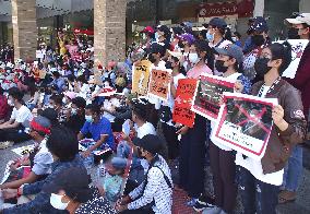 Protest in Myanmar