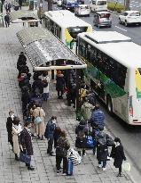 Aftermath of Feb. 13 earthquake in northeastern Japan