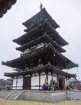 Pagoda at Yakushi-ji temple