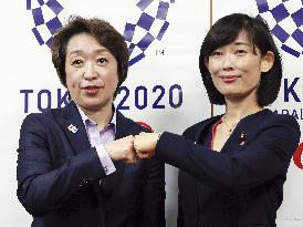 New Tokyo Olympics chief and new Olympic minister