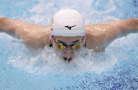 Swimming: Ikee 3rd in post-treatment butterfly debut