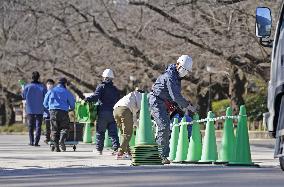 Tokyo's Ueno Park amid coronavirus pandemic