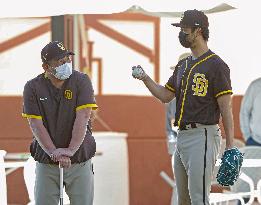 Baseball: Padres spring training