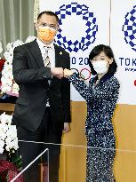 Meeting between Japan Olympic minister and Japan Sports Agency head