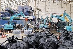 Interim storage for Fukushima contaminated waste