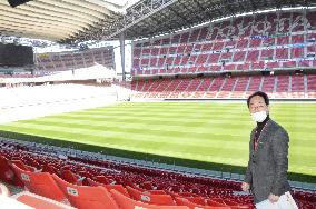 Anti-virus vaccination at Toyota Stadium