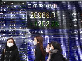 Nikkei suffers biggest point drop since June 2016