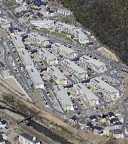 Scene after March 2011 Great East Japan Earthquake