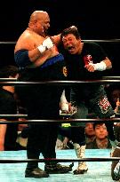 Butcher, Onita in pro-wresting match
