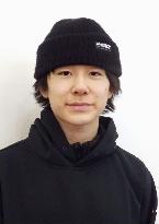 Japanese snowboarder Yuto Totsuka