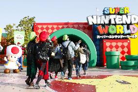 New Mario attraction at Universal Studios Japan