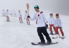 Tokyo Olympics torch relay