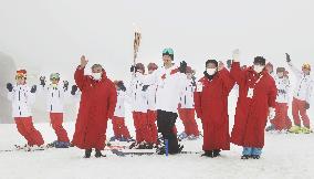 Tokyo Olympics torch relay
