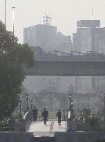 Sandstorm hits Japan