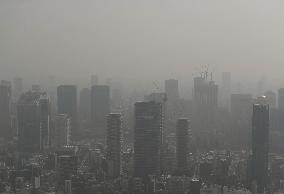Sandstorm hits Japan