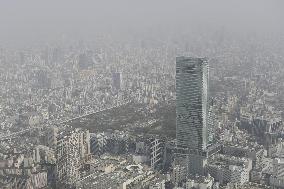 Sandstorm hits Japan
