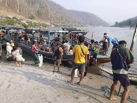 Myanmar refugees in Thailand