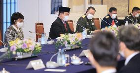 Japan-Indonesia talks on defense equipment exports