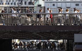 Scene of Osaka amid coronavirus pandemic