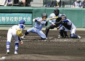 Baseball: High school invitational tournament in Japan