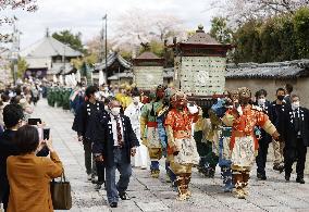 Ceremony in memory of ancient Japanese politician Prince Shotoku