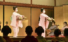 Traditional dance performance in Kyoto