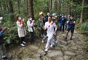 Tokyo Olympic torch relay