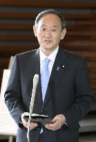 Japan PM Suga on Matsuyama's Masters win