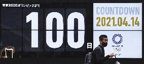 100 days to go until Tokyo Olympics