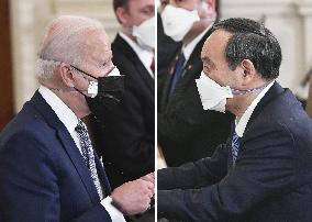 Suga-Biden meeting in Washington