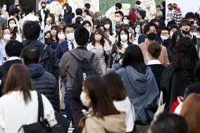 Scene of Tokyo amid coronavirus pandemic