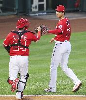 Baseball: Rangers vs. Angels