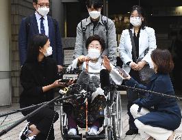 S. Korean court dismisses ex-comfort women's suit against Japan