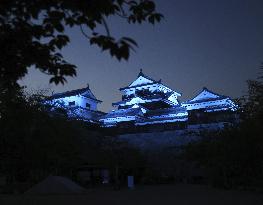 Matsuyama Castle in western Japan