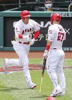 Baseball: Rangers vs. Angels