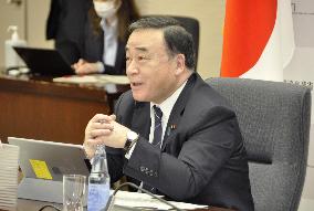 Japanese trade minister Kajiyama