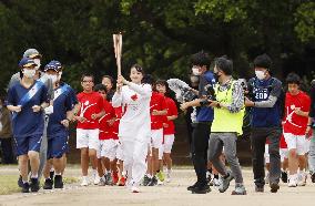 Tokyo Olympic torch relay