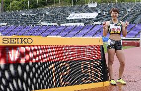 Athletics: Terada sets national hurdle record