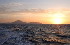 Nakanoshima Island in southwestern Japan