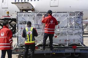 1st batch of Moderna COVID-19 vaccine arrives in Japan