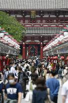 Golden Week holiday period in Japan amid pandemic