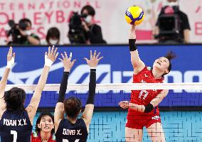 Volleyball: Japan-China Olympic test event